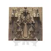Настенные часы египетские боги смотрят декор комната комната стола на стола