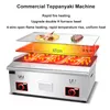 Teppanyaki Barbecue Grill Equipment Food Processing Equipment Stainless Steel Steak Grill Deep Fryer Griddle Roast Pan Camping Picnic