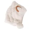 Mützen Hüte Beanie-Mütze Auffälliger Plüsch Atmungsaktiver Säugling Winter Warm Unisex Geborene Mützen Baby für den täglichen GebrauchKappen