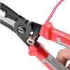 9 I 1 Multifunktion Elektrikernång Lång näskombination Stripper/Crimper Diagonal Handverktyg 220428