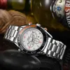 Chronograph Superclone Watch E Watches M Wristwatch A Luxury Fashion G Designer O European Watch Steel Belt with The Même