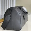 Bolsa de viagem designer 10a, bolsa de ombro de couro genuíno de qualidade espelhada com caixa l302