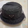 2022 Cowboy Eimer Hut Sonne Kappe Für Frauen Designer Damen Metall Kuh Denim Fischer Hüte Caps