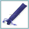 Gift Wrap Event Party Supplies Festive Home Garden Creative Design Plush Veet Pen Pouch Holder Single Pencil Bag Ballpoint Case With Rope