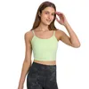 10 Yoga kläder backless Crop Tank U-back Soft Workout Gym Bras Women Racerback Tanks Sexig sport ärmlös skjorta Athletic Tops7322778