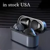 Wirless hörlurar Earphones Chip Transparency Metal Byt namn GPS Bluetooth Hörlurar Generering In-Ear Detection Wireless Charging Box Stuffsäkert fall Ny USB-C