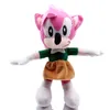 28cm Sonic Action Figura Toys Soft Hedgehog Modelo de pelúcia Sofá de brinquedo Decoração infantil Presentes de aniversário