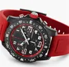 U1 Top AAA الفاخرة Men039s مشاهدة اليابان Superquartz Endurance Pro Chronograph 44mm Avenger إعصار الطفل الأزرق المطاط 12062337