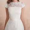 Женское коктейльное свадебное платье простое цветочное кружевное колено короткое формальное свадебное платье