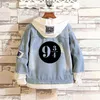 Heren Hoodies Sweatshirts Hole denim jas Chaqueta hoodie man vrouw cosplay kostuum katoen casual jas comfortabel en adem.