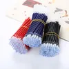 05mm 20pcsset gel pen refill recloy التوقيع RODS RED Blue Ink Ink Office School School School Crinting Supplies Endle 220714