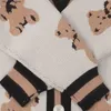Maglioni maschili ah yuanharajuku cartone animato orso stampa maglione maglione maglione maglione streetwear giapponese giappone