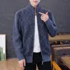 Men's Sweaters Men's Zipper Cardigan Sweater Men Fashion Korean Style Clothing Slim Mens Long Sleeve Knitted Cardigans