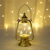 Party Supplies Retro Classic Kerosene Lamp 7 Colors LED Wind Lanterns Festival Holiday Decoration Lights with Hanger