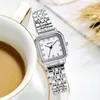 Cyfrowe zegarki damskie moda prosta luksusowy kwarcowy zegarek Wysokiej klasy Temperament Watch Casual Ladies Student D291D