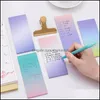 ANMÄRKNINGAR Notepads Office School levererar företag Industrial Kawaii Stationery Sticky Cute Papeleria Memo Pad For Decoration to Do List Mater