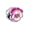 Convient aux bracelets Pandora Rose émail coeur maman papillon cerise breloques européennes argent breloque perle perles en vrac pour la vente en gros bricolage européen Sterling collier bijoux