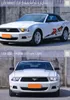 Дневная дневная головка для головки для Ford Mustang Furlight Assembly 2010-2012 Светодиодный DRL Dynamic Sign Sign Sign