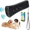 3 w 1 ultradźwiękowe LED Pet Dog Repeller Zatrzymaj Szkolenie Szkolenie Trainer