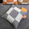 Designer Pillows Decorative Throw Pillow Luxury H Fashion Vintage Fleece Pillowcase European Cover Case Covers Wool Pillowcases So6556441