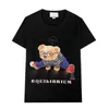 Erkek Tişörtler Tasarımcı T-Shirt Erkek Moda Giyim Kısa Kollu Kadınlar Punk Baskı Mektubu Nakış Kedi Yaz Kaykay Tops 268778t7