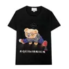 2021s Beverly Hills Cherry Designer T-shirt Mens modekläder Kort ärm kvinnor Punk Print Letter Brodery Cat Summer Skate214Y