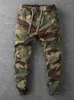 Foufurieux bomullskamouflage lastbyxor män avslappnad militär industri ankel längd joggare män höst mode mens svettbyxor g220713