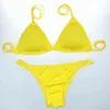 Projektant Beach Thong Fashion Swimsuit Bikini Zestaw NOWY BIKINI TREPOINTUINT ORCENT SWIMSUS Kobieta Sexy
