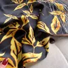Sciarpe di seta lunghe in raso Moda donna 180X90CM Telo mare Four Seasons Luxury Butterfly Print Bandane Scialli