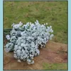 Decorative Flowers Wreaths Festive Party Supplies Home Garden New Arrive Gypsophila Babys Breath Artificial Fake Silk Plant Wedding Drop D