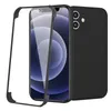 2.0MM 360 Full Body Liquid Silicone Cases Built-in Screen Protector All-Inclusive Shockproof For iPhone 13 12 11 Pro Max XR XS X 8 Plus Samsung S21 FE S22 Ultra