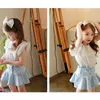 T-shirts Little Flower Girl's T-shirt 2022 Summer Cotton Cute Fashion Fanfei Toddler Girls Printed T-shirtT-shirts T-shirtsT-shirts