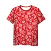 Yeni 3D Baskı Nedensel Giyim Bandana Desen Moda Erkek Kadın T-Shirt Plus Boyut S-7XL 012