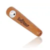 Cherry Wood smoking pipe 100MM Long single hole portable hand Pipe for dey herb smoke accessory wholesale