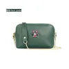 Borse da sera Mini borsa a conchiglia Borsa a tracolla in pelle bovina Ragazze Cartoon Pelle pieno fiore Borsa a mano rosa verde Portamonete Crossbody Ba da donna