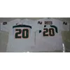 Men's Vintage Miami Hurricanes College 26 Sean Taylor 52 Ray Lewis R.lewis 20 Ed Reed Football Jerseys Shirt Green White