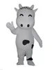 lovely white dairy cow Mascot Costume Halloween Christmas Fancy Party Cartoon Character Outfit Suit Adult Women Men Dress Carnival Unisex Adults