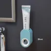 Porte-brosse à dents mural Distributeur automatique de dentifrice Porte-dentifrice Squeeze Accessoires de salle de bain Set Inventaire RRSA13378