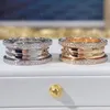 10 mm bred 316L titanstål par vigselring för män Kvinnor Klassisk lyx vårdesign Kristallringar högkvalitativt elektropläterade 18K guld diamantringar
