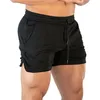 Pantalones cortos de entrenamiento de gimnasia para hombre, ropa informal deportiva para entrenamiento, pantalones cortos para correr para hombre, bañadores, ropa de playa 220621