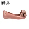 Melissa Ultragirl Sweet Bow Jelly Shoes Melissa Women Sandals 패션 새로운 여성 젤리 신발 Sandalia Melissa 브랜드 여성 G220525