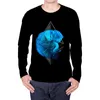 Herr t-shirts varumärke Ethereum långärmad t-shirt män konst t-shirt retro hip hop svart anime kläder herrar kläder casual fashionmen's