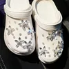 AB Fancy Diamond Croc Charms 디자이너 블링 모조 다이아몬드 신발 장식 악어 지브에 대한 열매 어린이 소년 여자 여자 gifts7862677