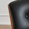 Мебель для гостиной Eames Cowhide dermis вращающийся шезлонг Lounge Nordic одиночный дизайнерский диван-кресло простые современные стулья для отдыха