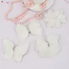 Accessoires pour cheveux, nœuds de perles blanches avec Clips pour filles, couches de Boutique pour enfants, épingles à cheveux centrales en strass scintillants