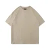 Designer de luxo unisex camiseta masculina feminina ins camisetas carta impressão colheita topos festival roupas alta qualidade oversize172k