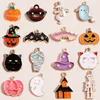 Charms Mix Styles Cartoon Halloween Charms för DIY -smycken Tillbehör Pumpkin Ghost v 220826