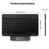 10 pouces avec rétro-éclairage RVB clavier et souris Bluetooth sans fil pour téléphone portable tablette ordinateur portable Epacket325k211c2769228