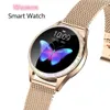 Donne Smart Watch Bluetooth a schermo intero smartwatch monitoraggio della frequenza cardiaca Sports orologio per iOS Andriod KW20 Lady Wrist Watches281Q