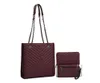 Klasyczne Lady Satchel Trzy kombinacje torby na ramię luksusowe torebki projektantów mody zakupy pu skórzane sprzęgło worka na portbagę